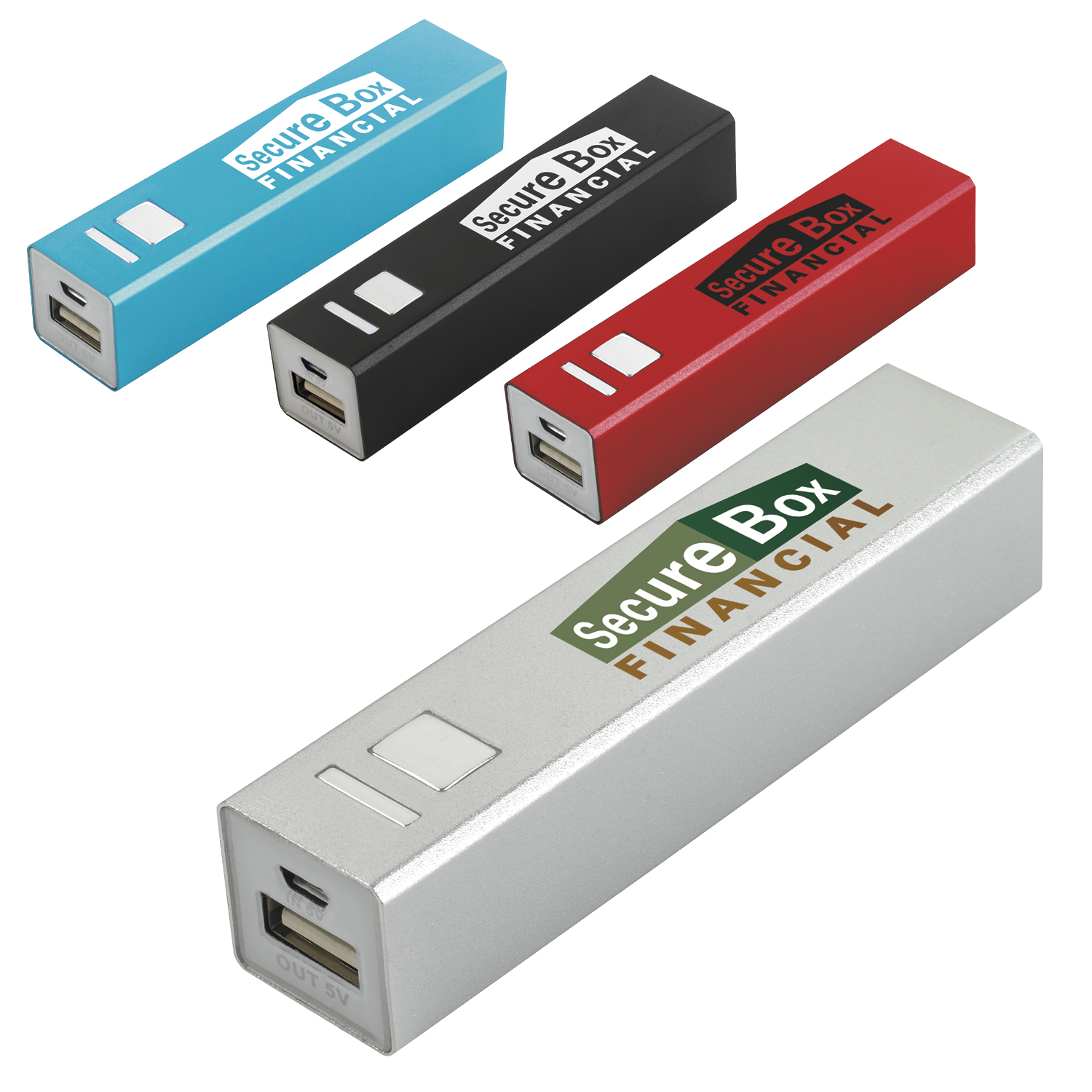 Picture of Universal Source® Metal Power Bank 2600mAh
