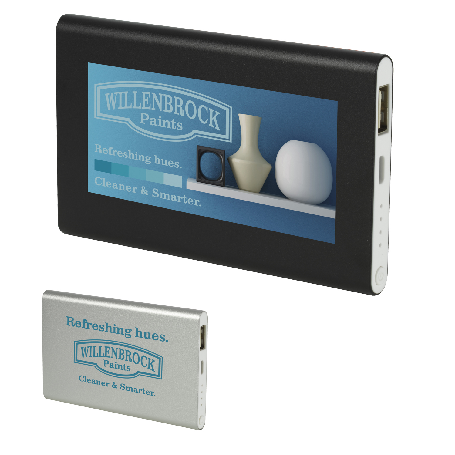 Picture of Good Value™ Compact Aluminum Power Bank 4000 mAh
