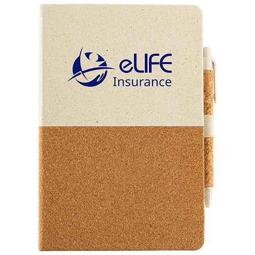 Picture of GrassField Cork Recycled Journal with Pen