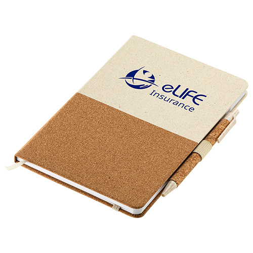 Picture of GrassField Cork Recycled Journal with Pen