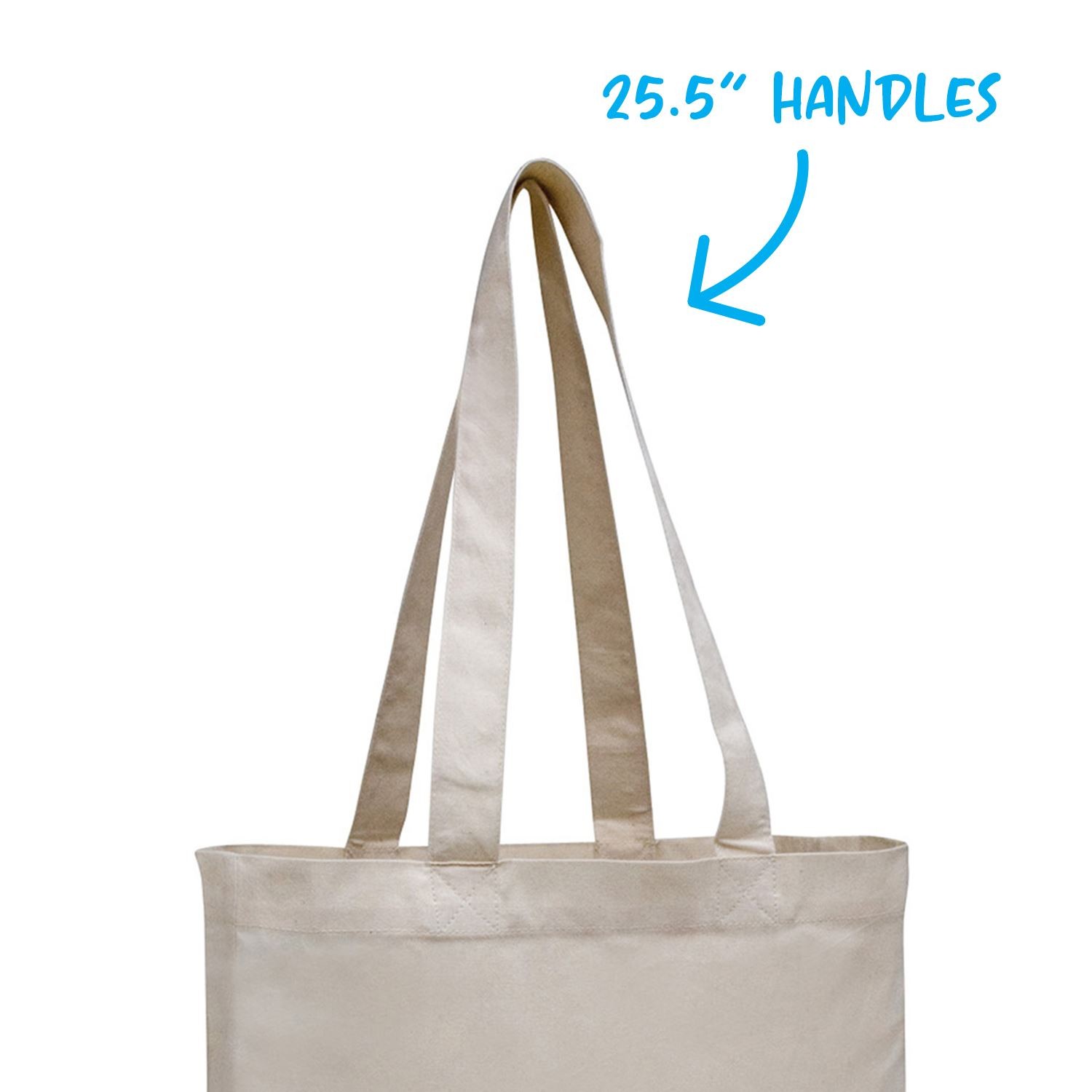 Picture of V Natural Organic Gusseted Tote