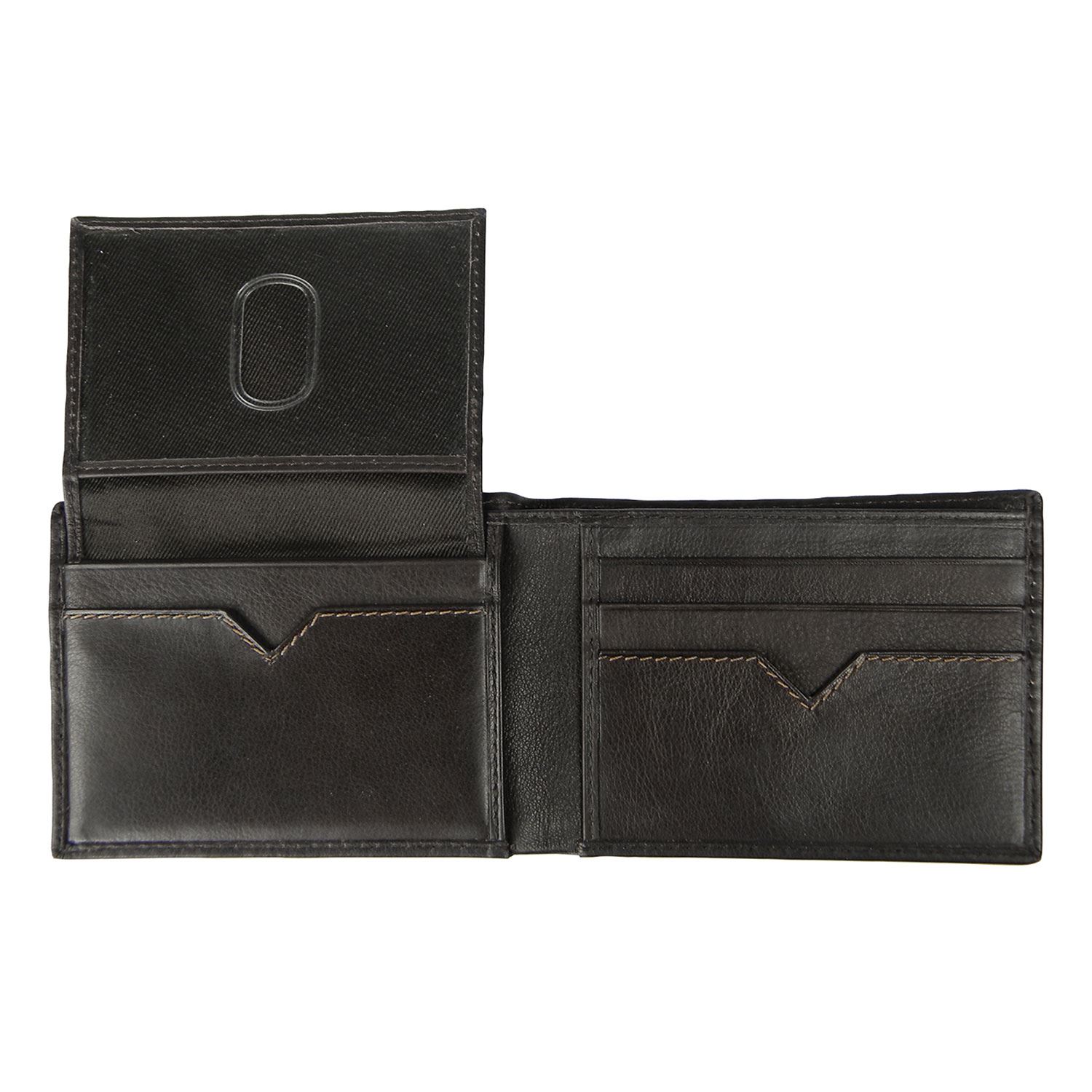 Picture of Andrew Philips® Leather Contrast Stitch Billfold Wallet