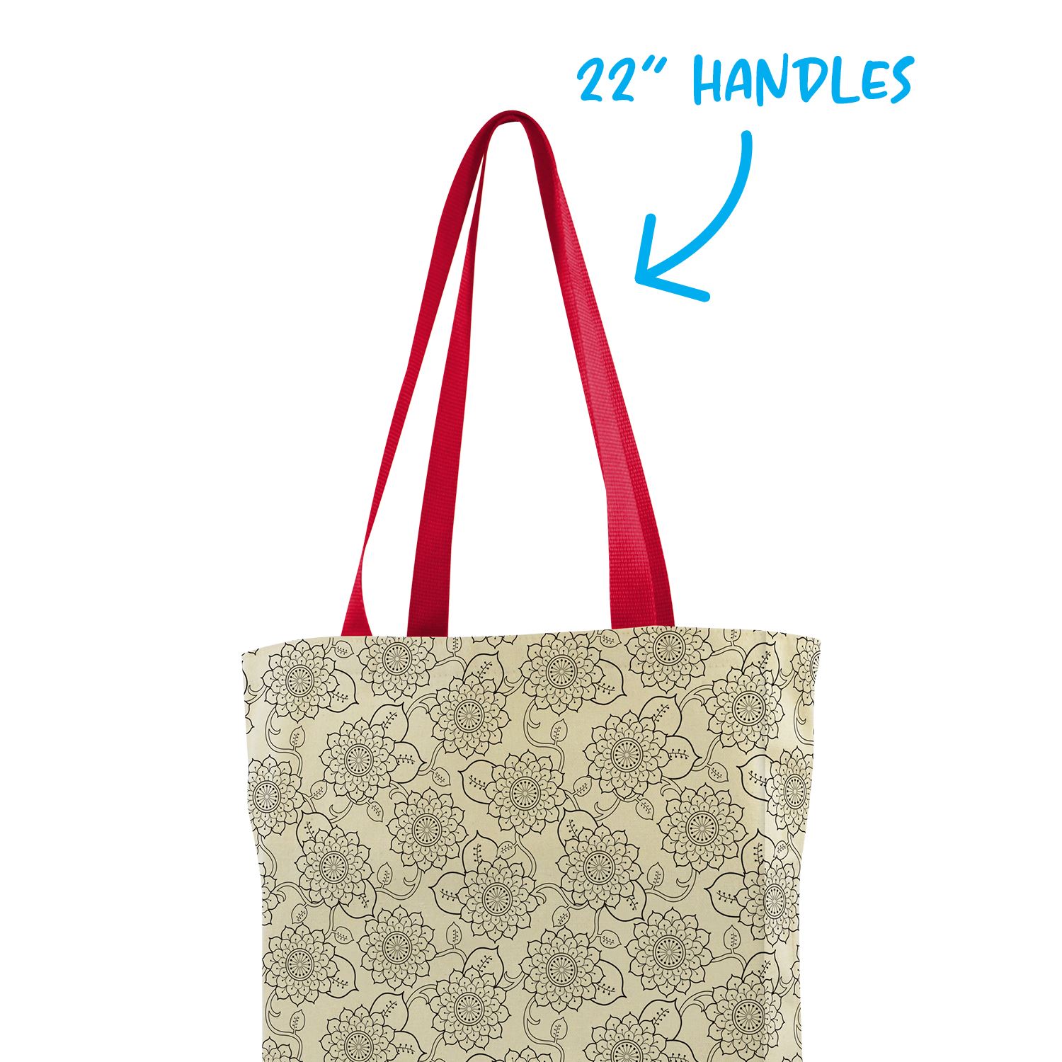 Picture of Made-to-Order Gusseted Tote All-Over Print