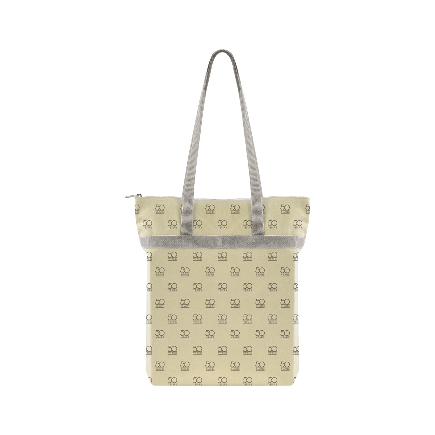 Picture of Made-to-Order Zippered Tote All-Over Print