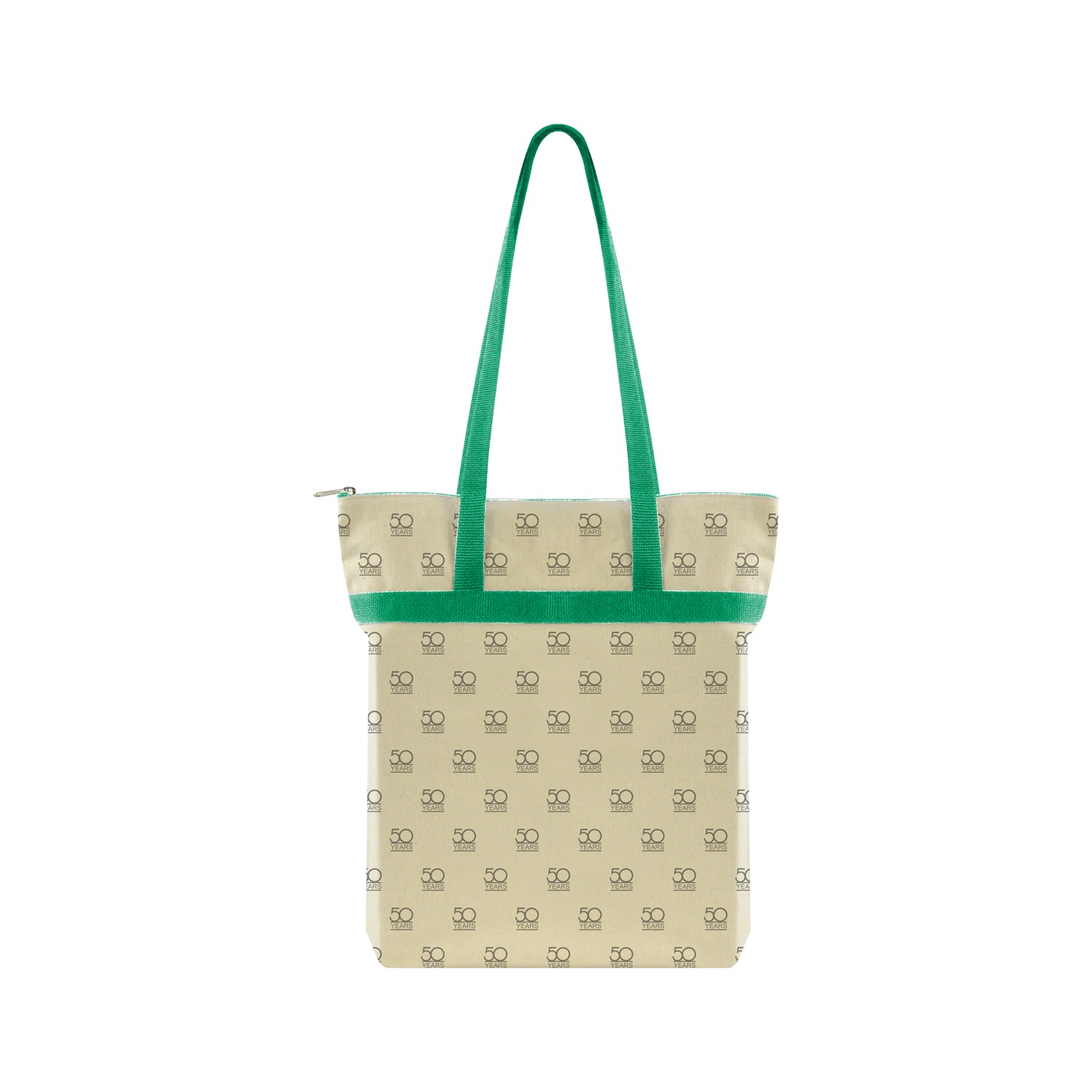 Picture of Made-to-Order Zippered Tote All-Over Print