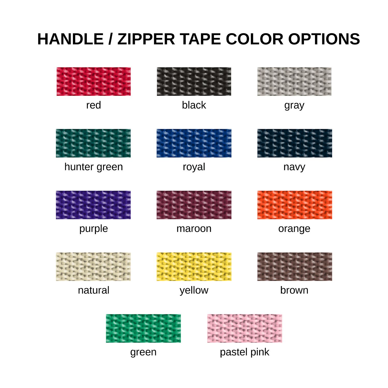 Picture of Made-to-Order Zippered Tote All-Over Print