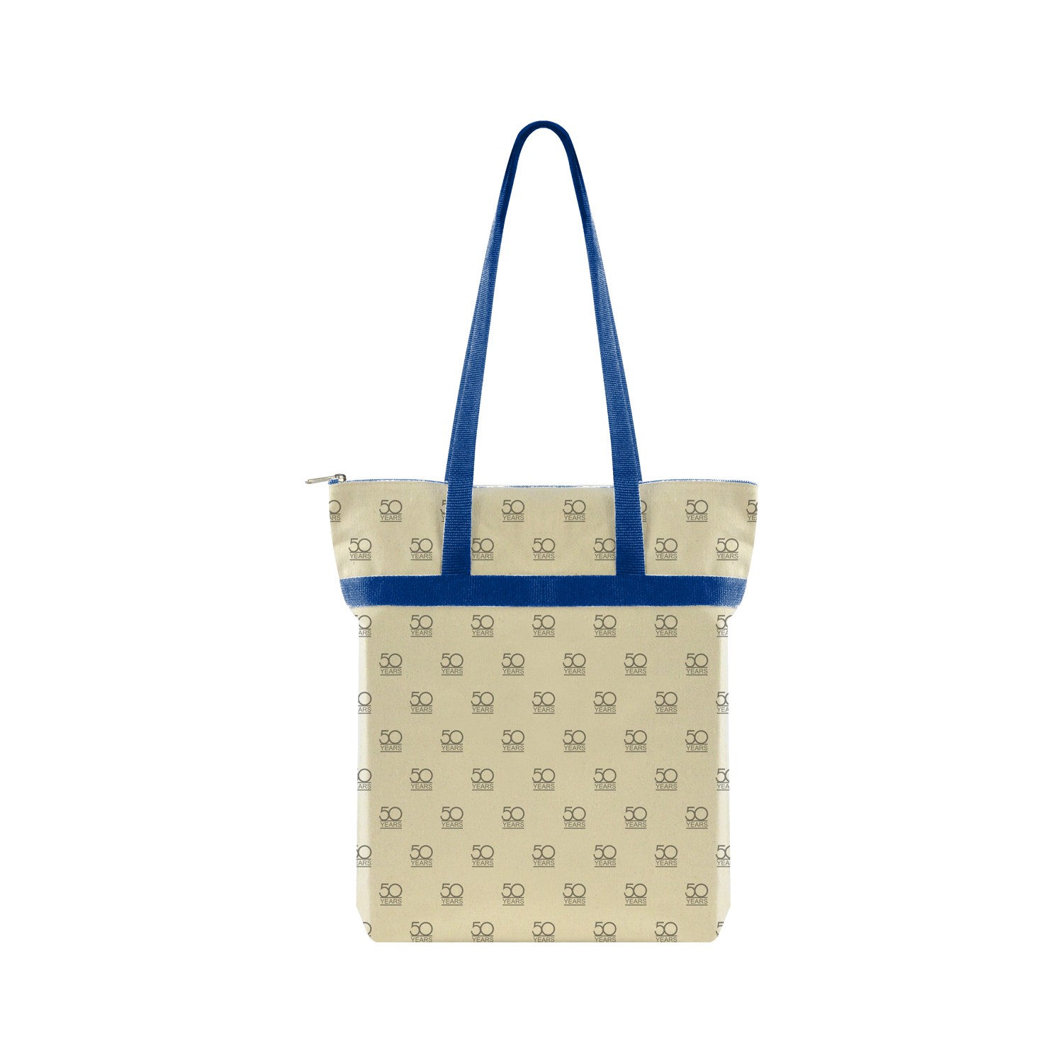 Picture of Made-to-Order Zippered Tote All-Over Print