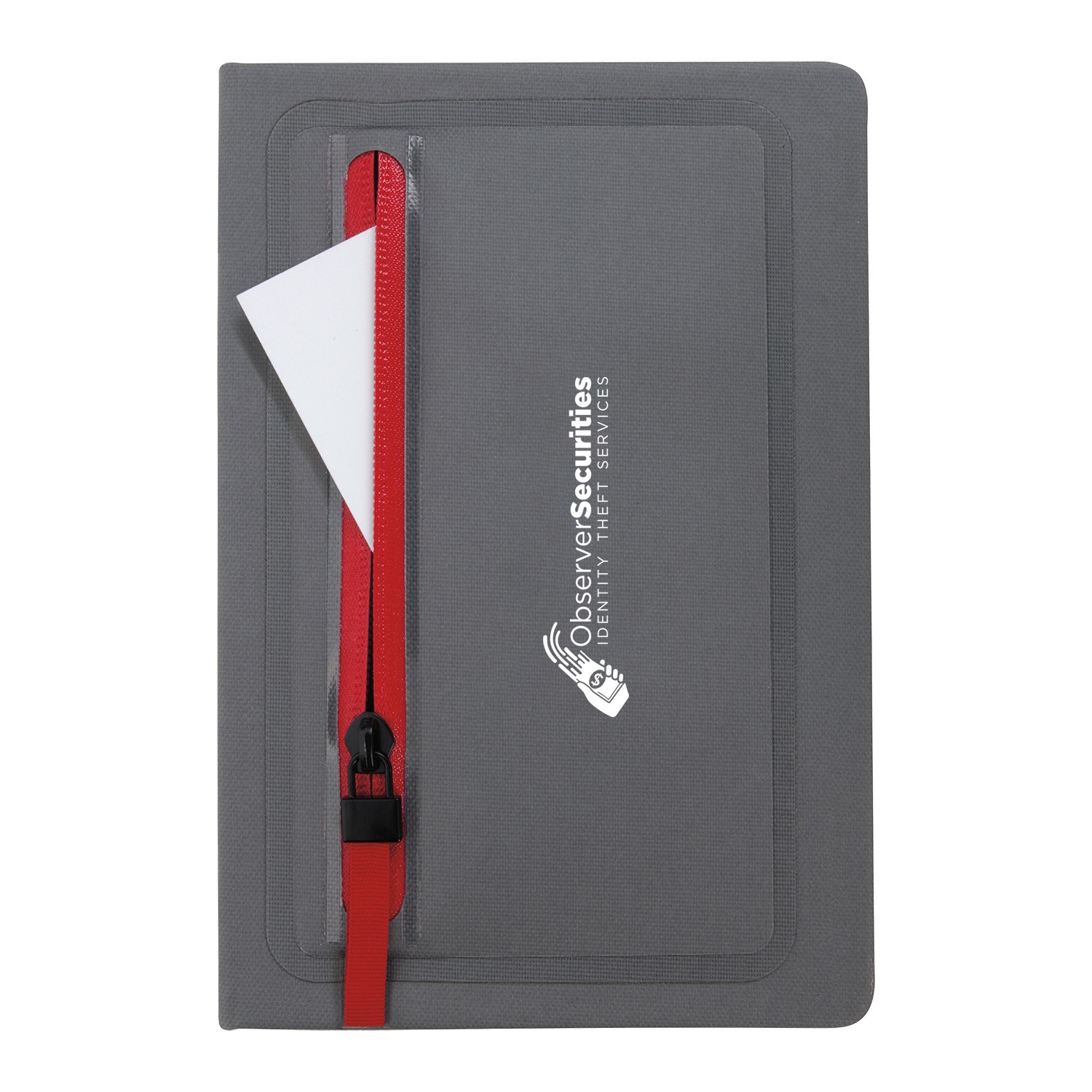 Picture of Sleek Zippered Pocket Journal