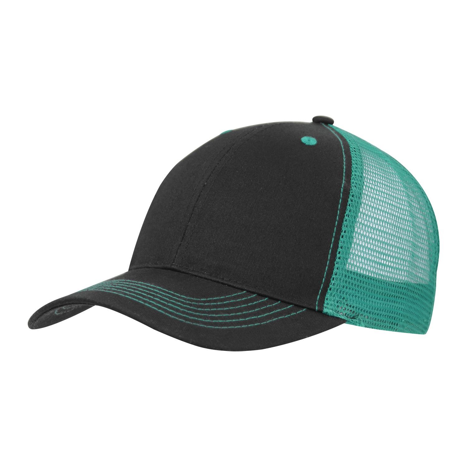 Picture of Color Accent Mesh Snapback Cap