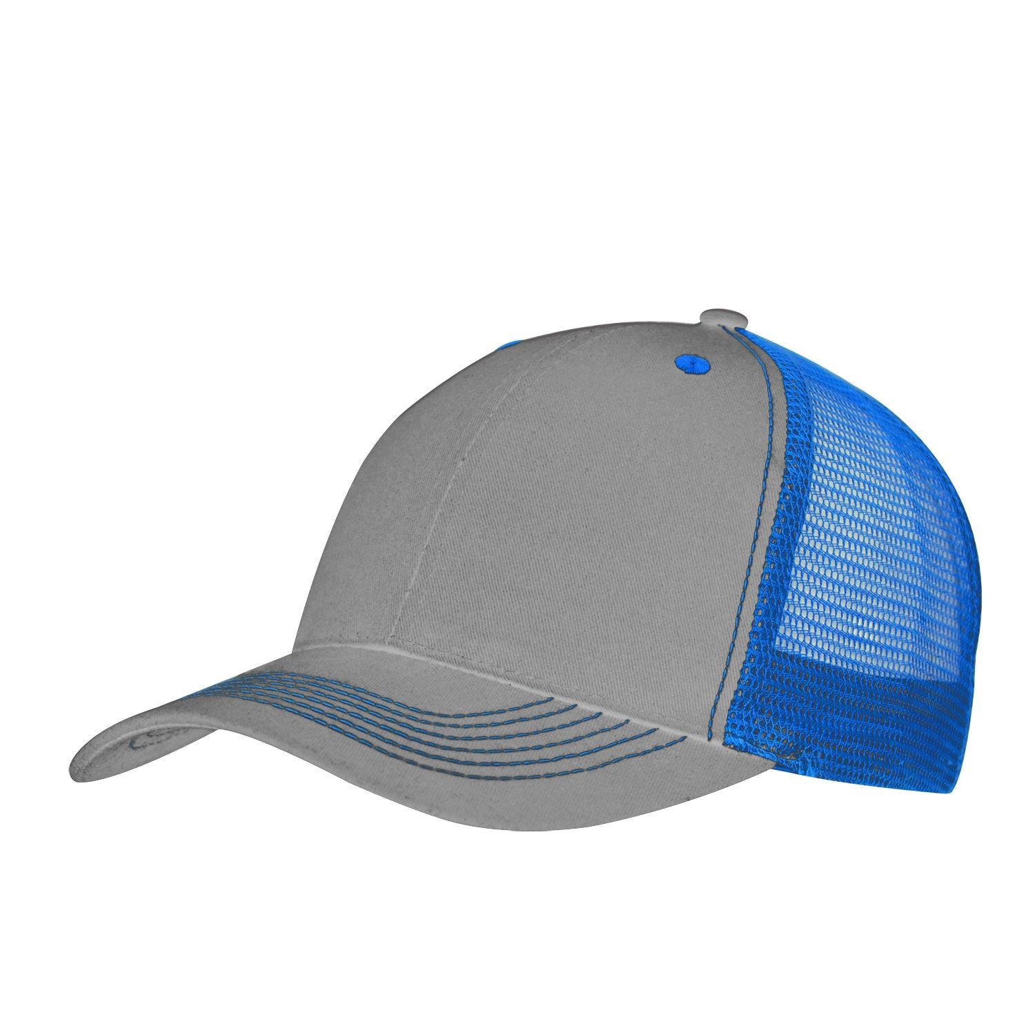 Picture of Color Accent Mesh Snapback Cap