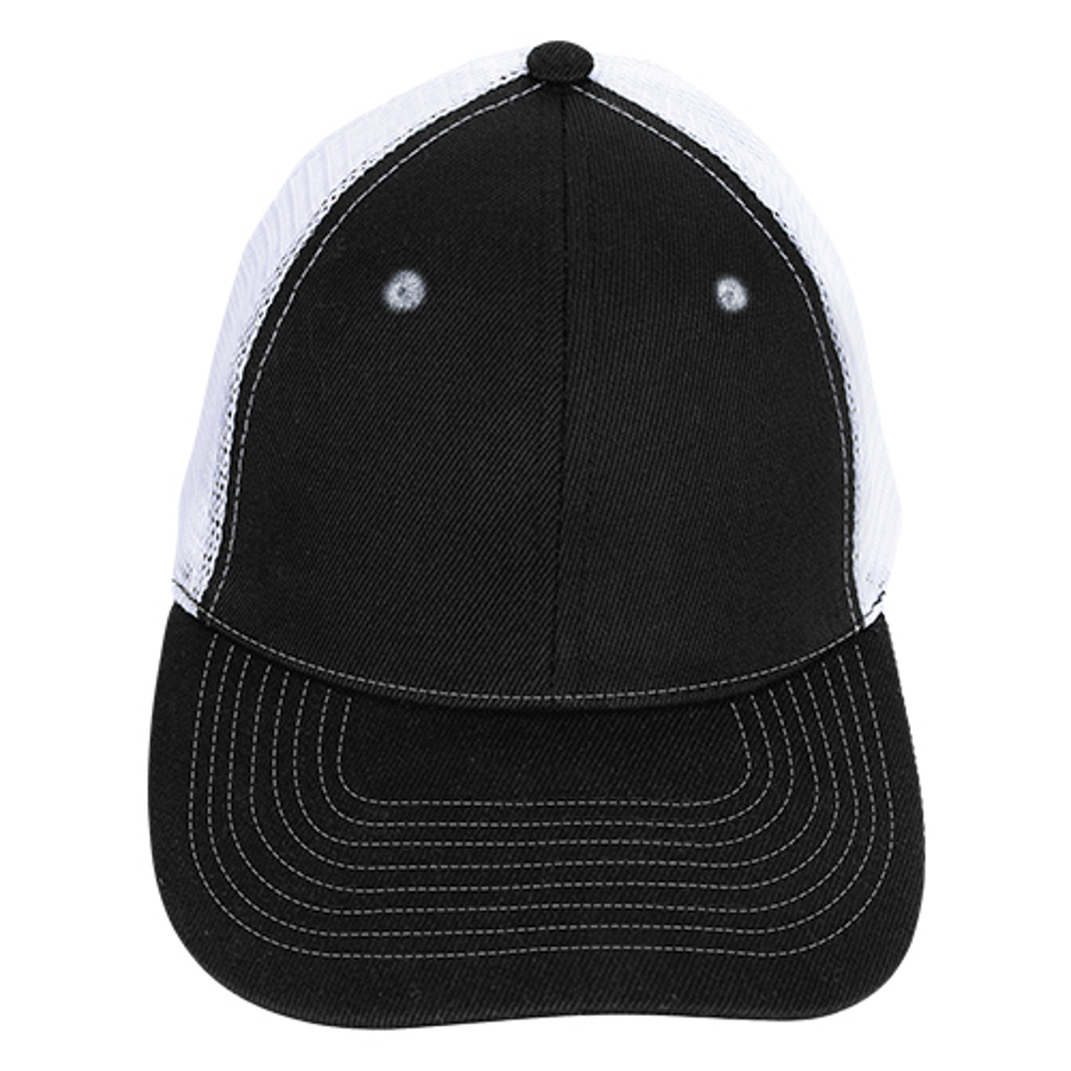 Picture of Mid-Profile Accent Mesh Snapback Cap