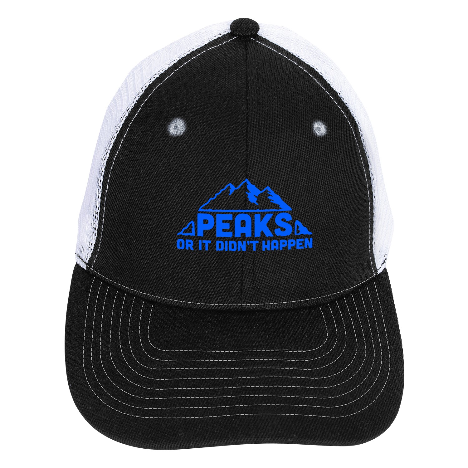 Picture of Mid-Profile Accent Mesh Snapback Cap