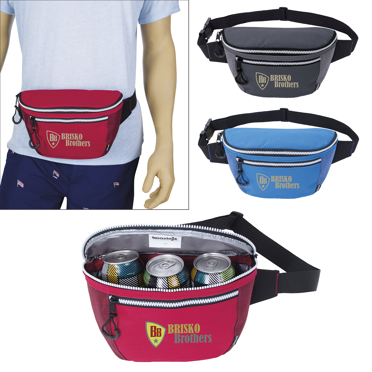 Picture of Koozie® Rowdy Fanny Pack Cooler