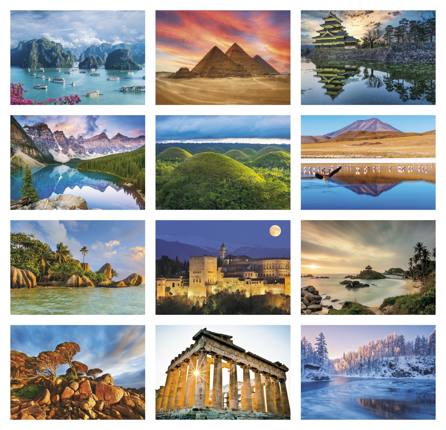Picture of Triumph® Calendars World Scenic Calendar
