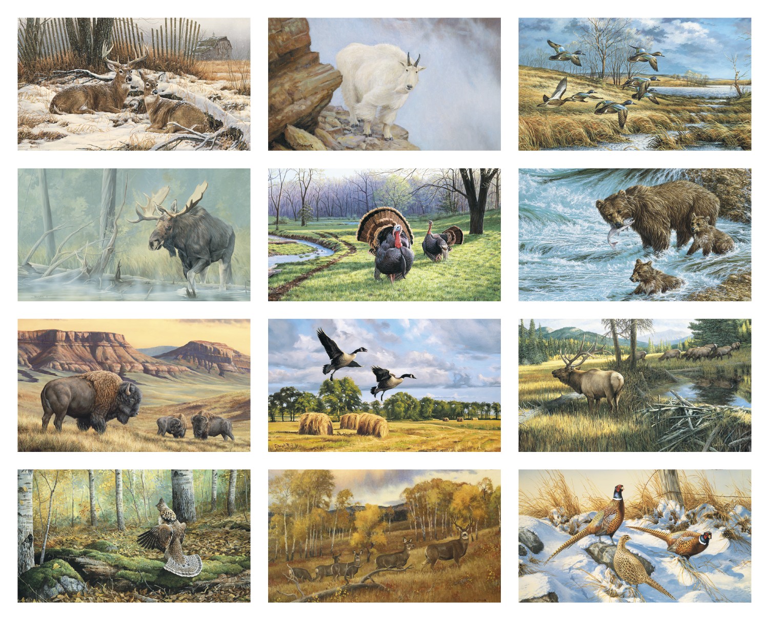 Picture of Triumph® Calendars Wildlife Art Calendar