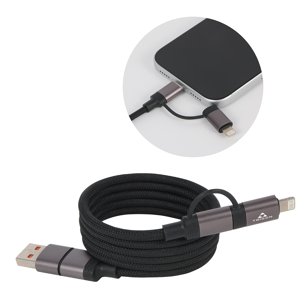 Picture of Vector 4-in-1 60W PD 39" MagSnap Charging Cable