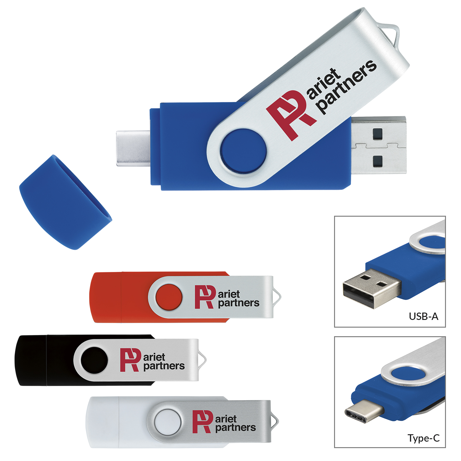 Picture of Universal Source® 16 GB On The Go USB 2.0 Flash Drive - Type C