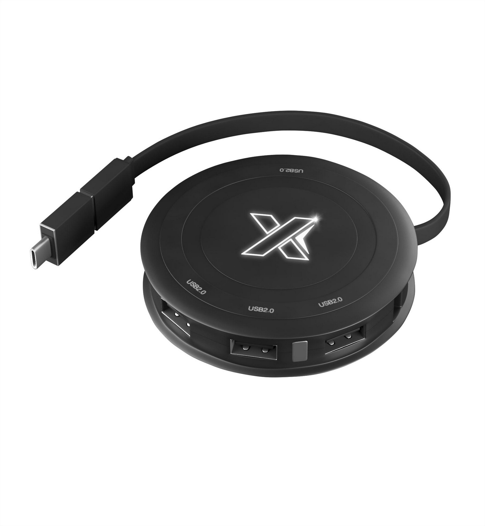 Picture of SCX Innovative Design™ Wireless Charger & 4 Hub 2.0