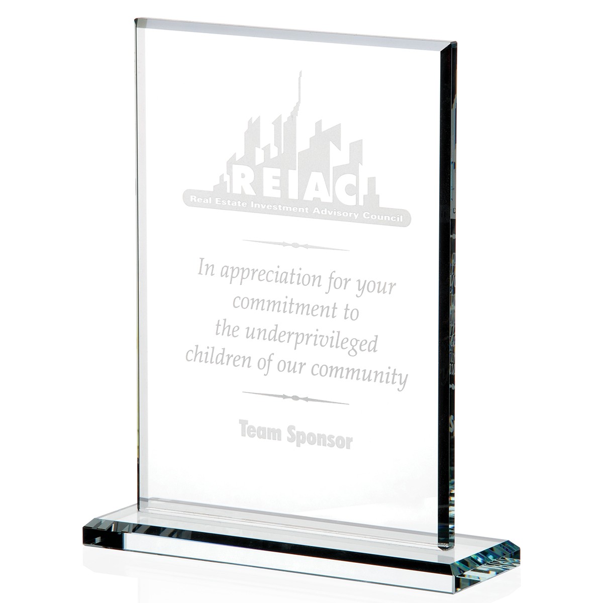 Picture of JAFFA® Vertical Gem Cut Award