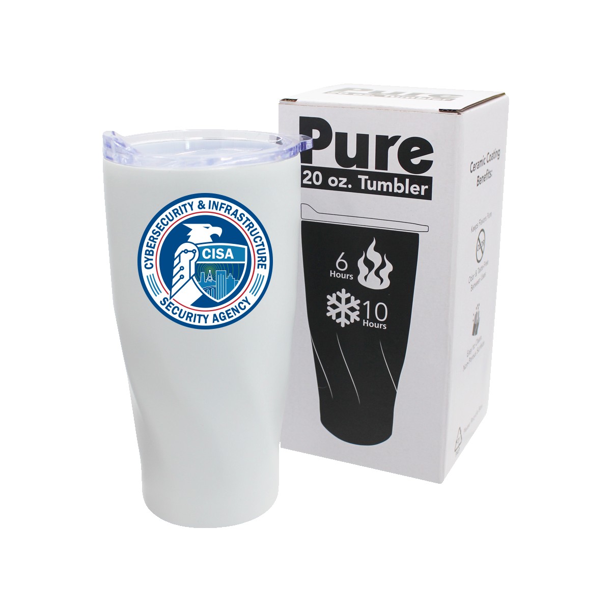 Picture of Pure 20 oz. Tumbler, Full Color Digital