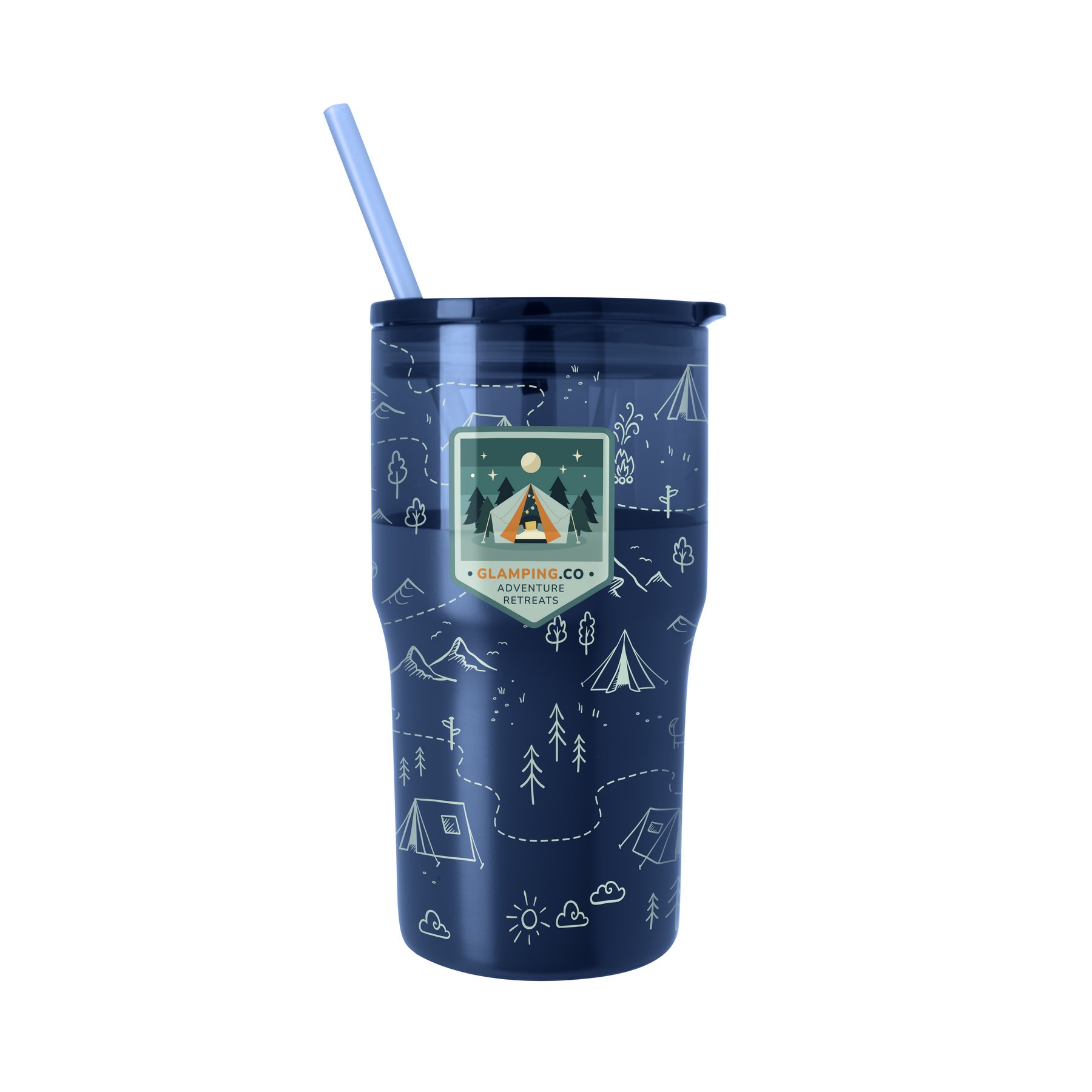 Picture of Good Value™ Merge Recycled Tumbler - 22 oz.