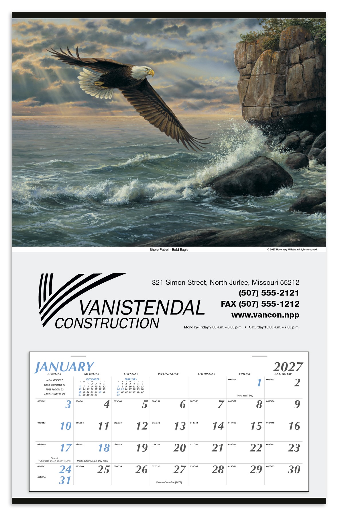 Picture of Triumph® Calendars Large Hanger Calendar