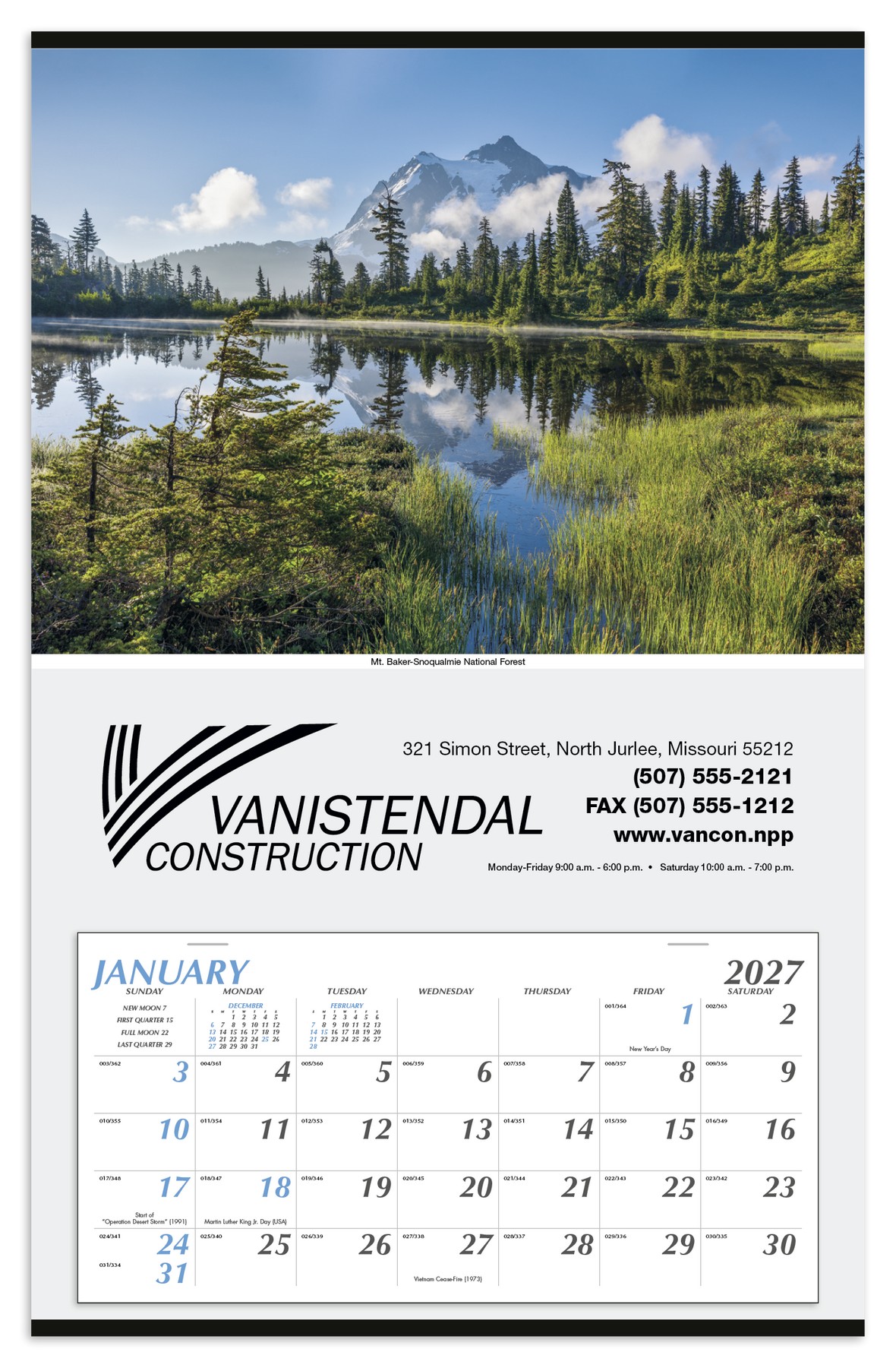 Picture of Triumph® Calendars Large Hanger Calendar