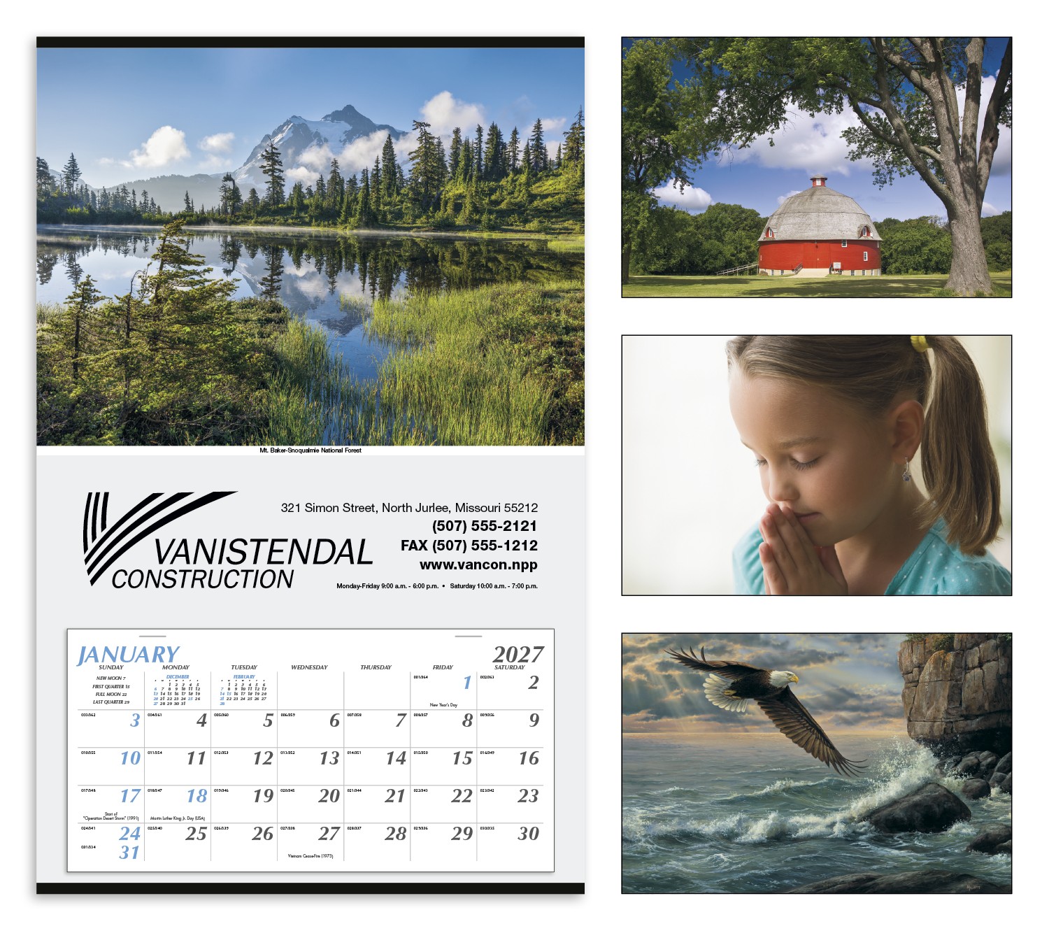 Picture of Triumph® Calendars Large Hanger Calendar