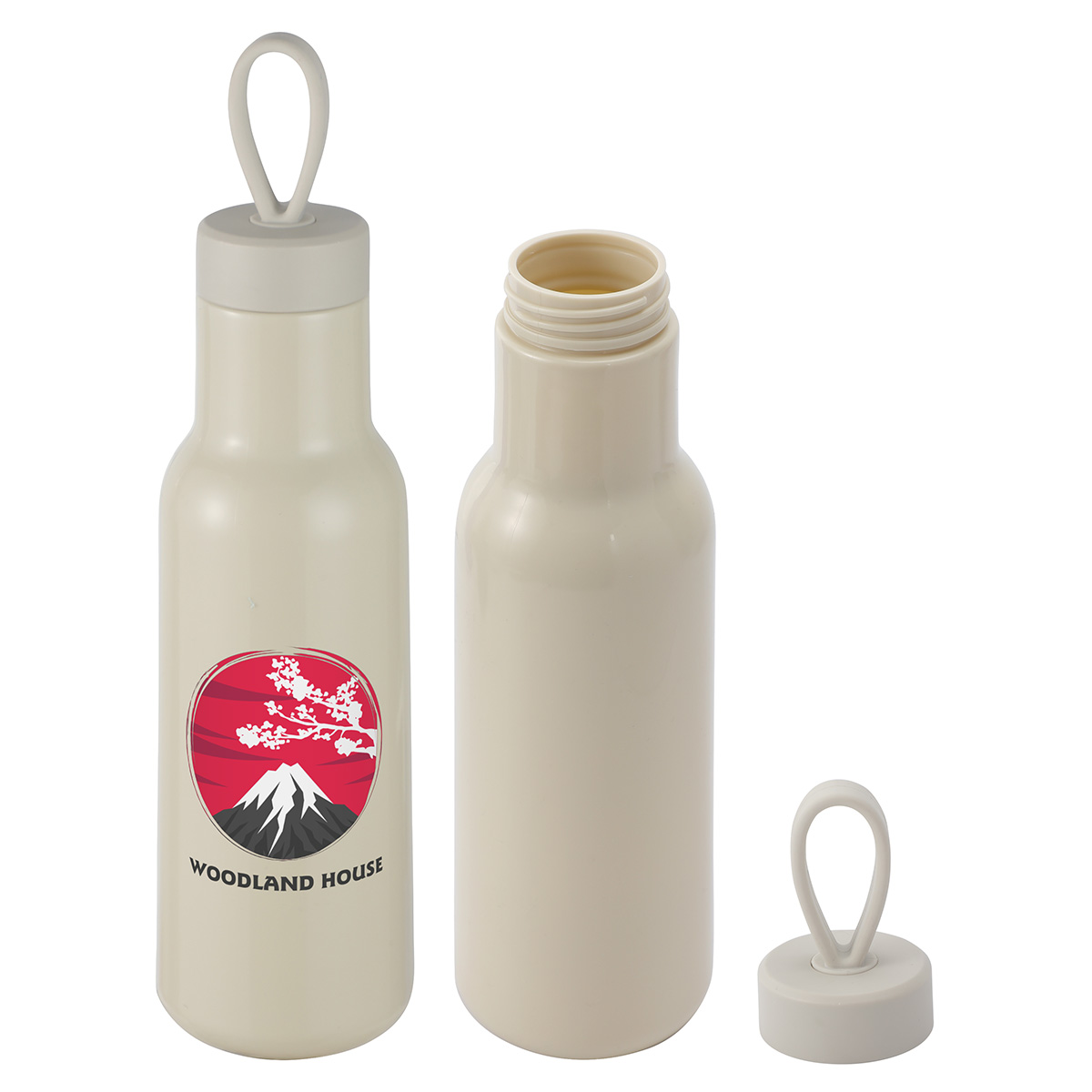 Picture of Cameo 23 oz PLA Sports Bottle with Silicone Loop Handle