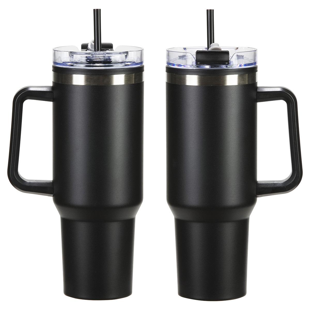 Picture of Ohana 40 oz Stainless Steel/Polypropylene Mug with Color-Matching Handle