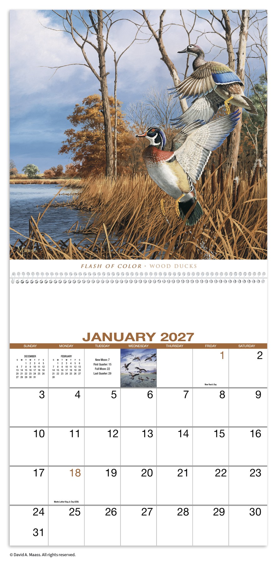 Picture of HotLine® Products David Maass Executive Calendar
