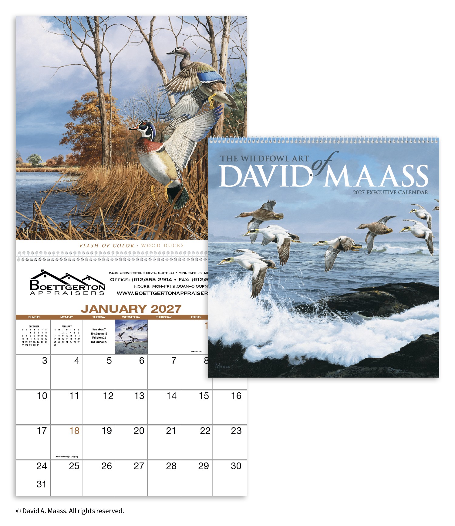 Picture of HotLine® Products David Maass Executive Calendar