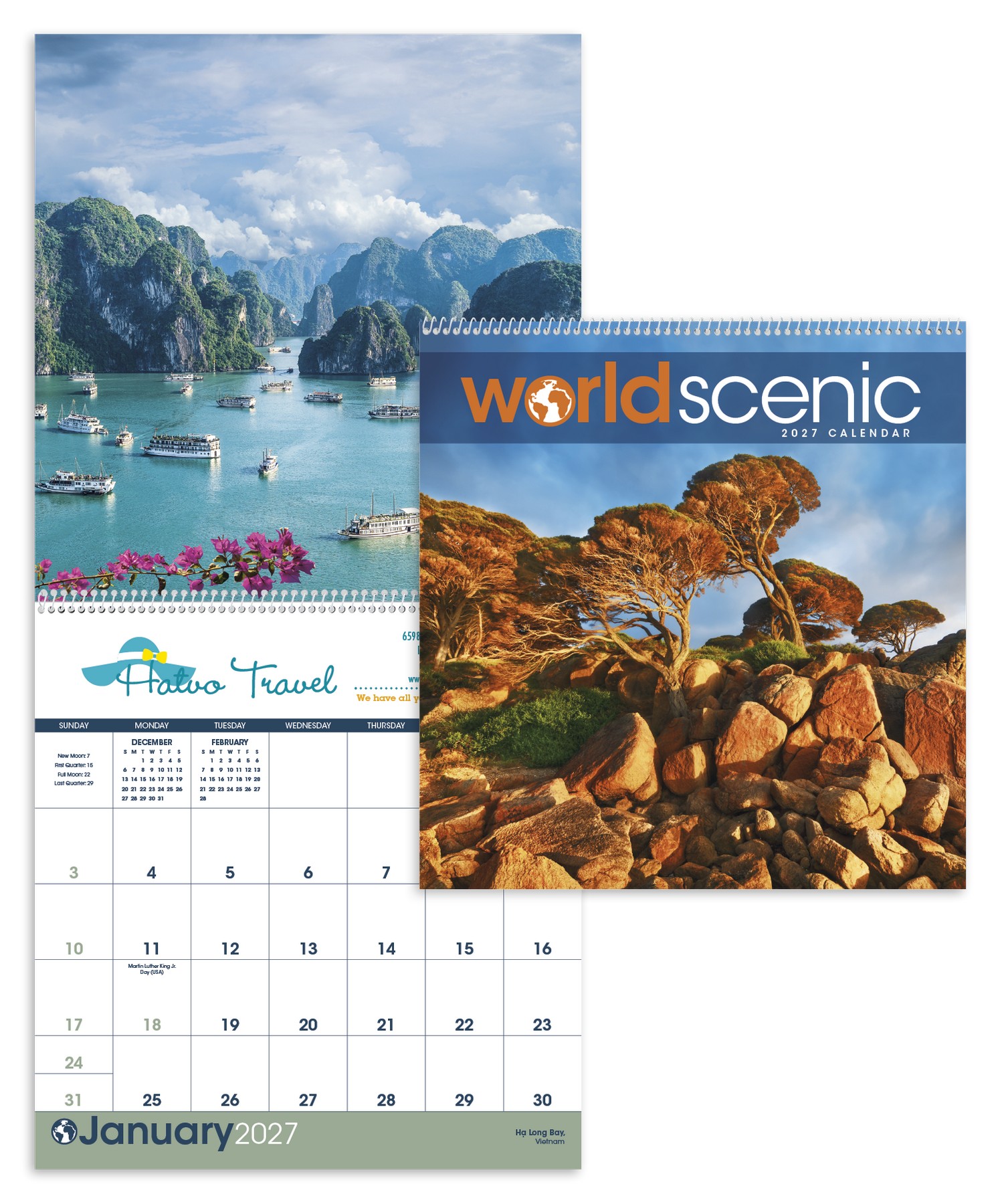 Picture of Triumph® Calendars World Scenic Calendar