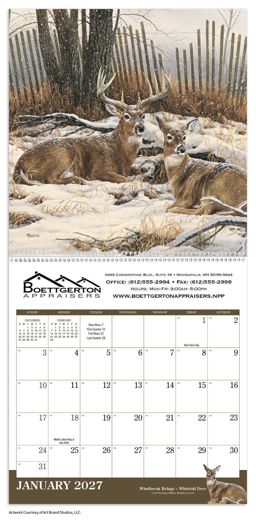 Picture of Triumph® Calendars Wildlife Art Calendar