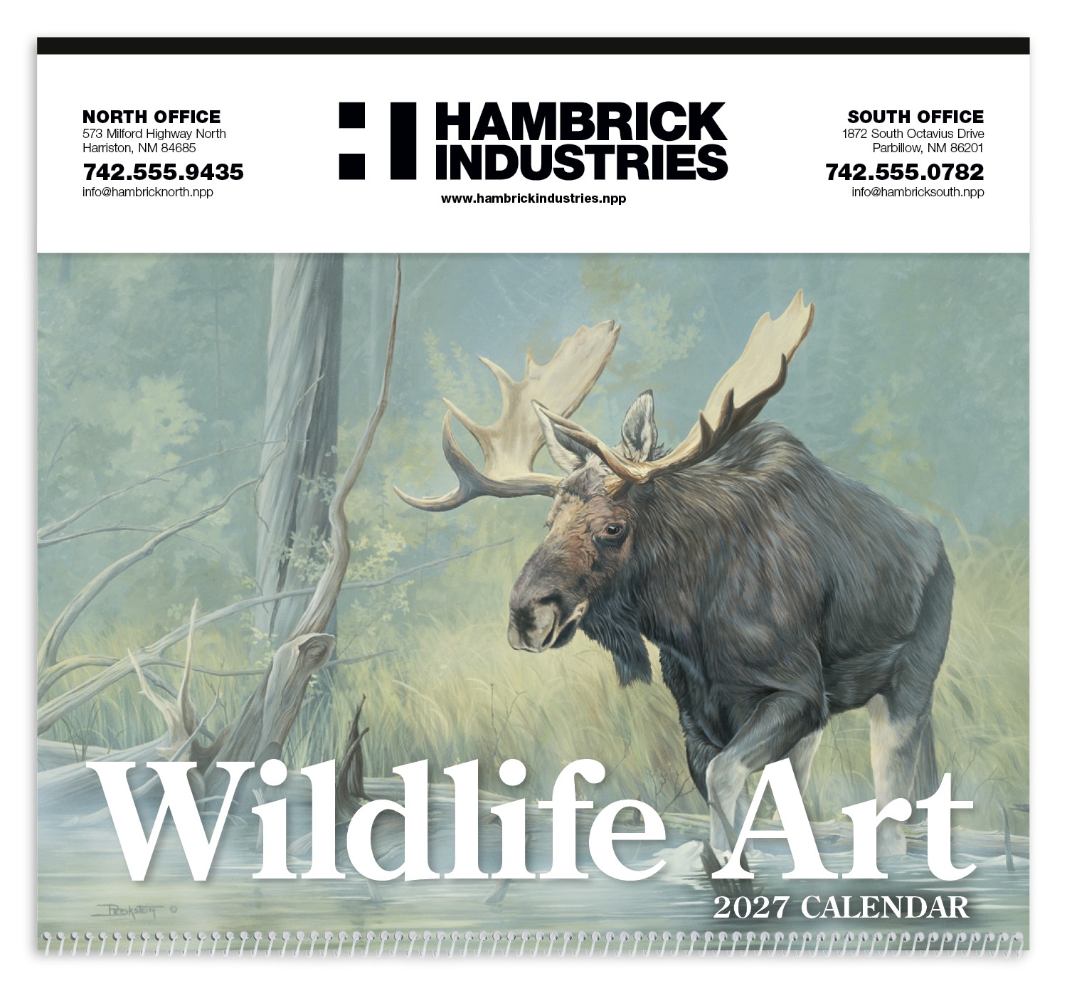 Picture of Triumph® Calendars Wildlife Art Calendar