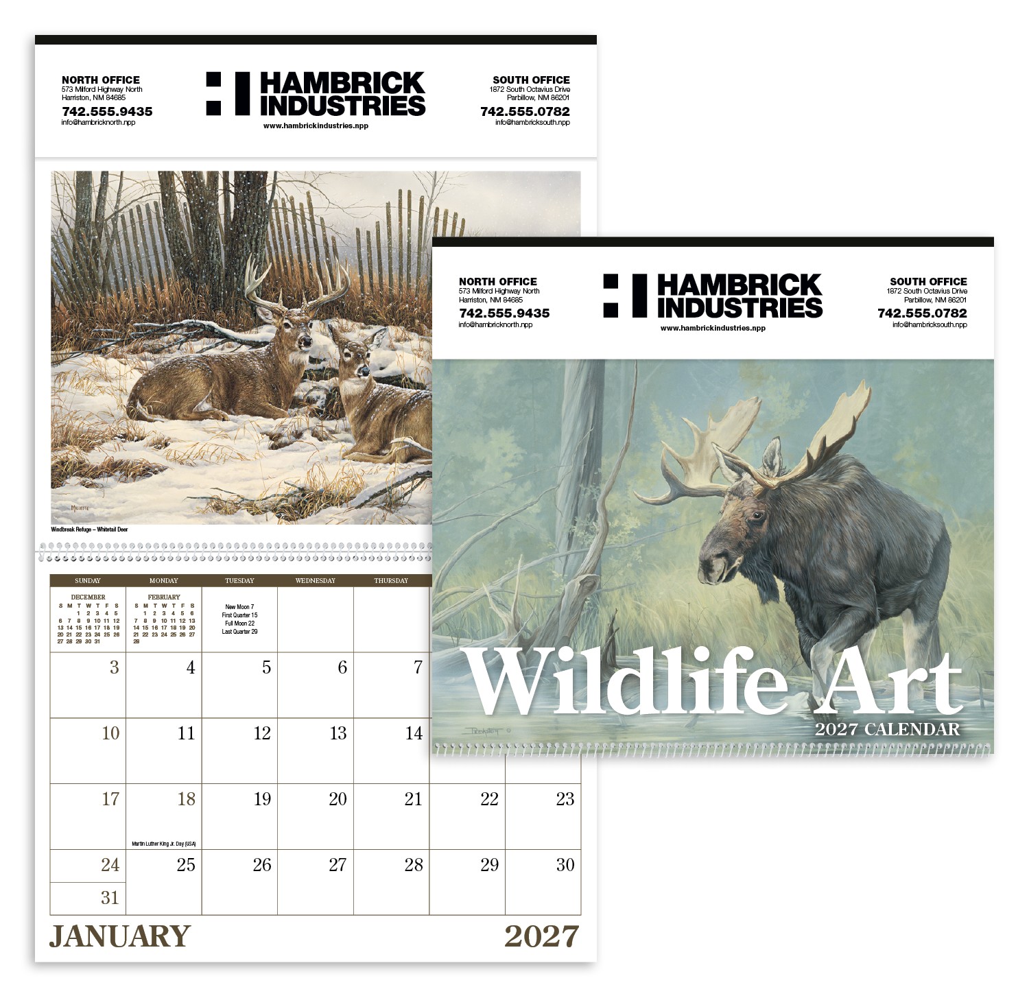Picture of Triumph® Calendars Wildlife Art Calendar