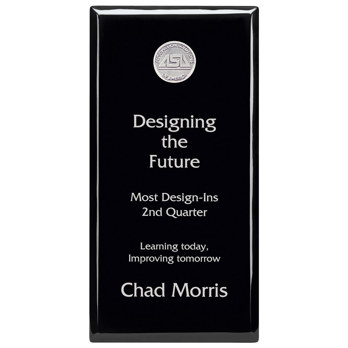 Picture of JAFFA® Black Plaque - 6" x 12"