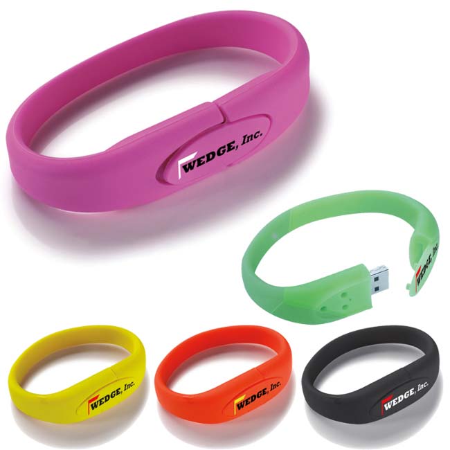 Picture of Universal Source® 2 GB Wrist Band USB 2.0 Flash Drive