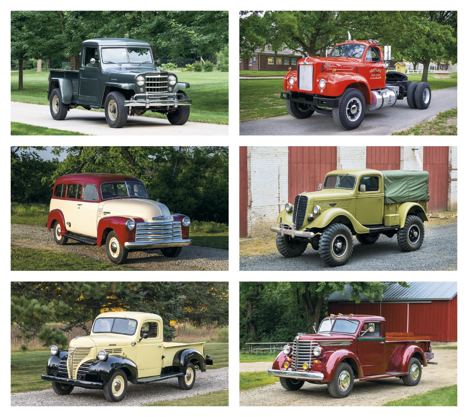 Picture of Triumph® Calendars Antique Trucks Calendar