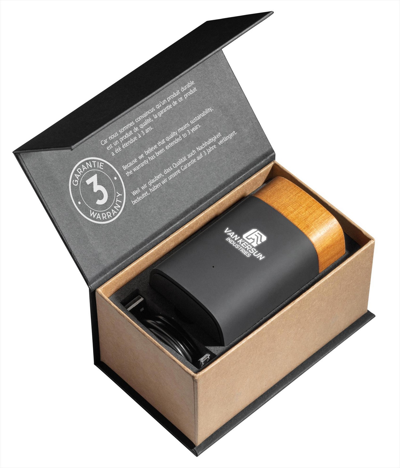 Picture of SCX Innovative Design™ Maple Wood Clever 5W Speaker
