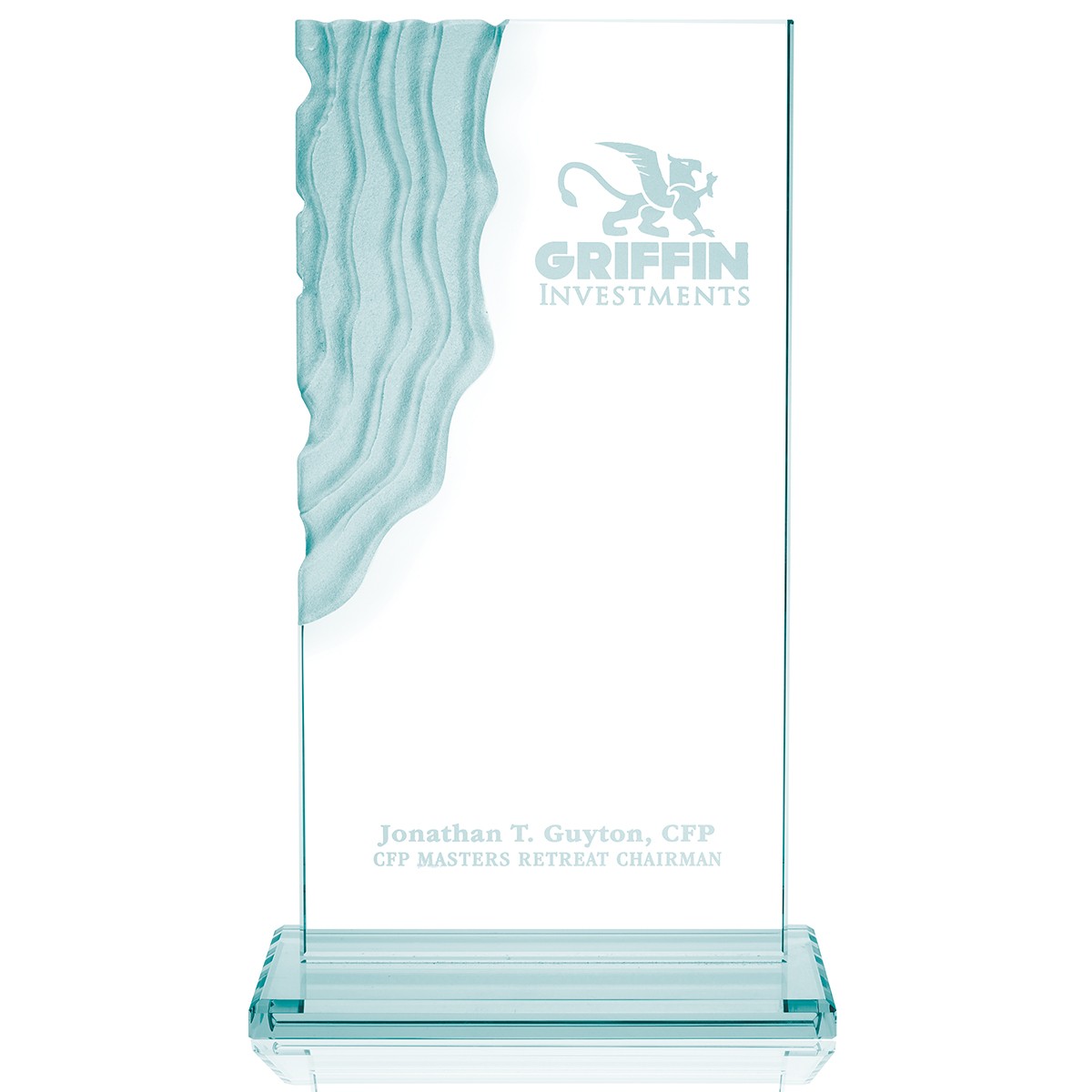 Picture of JAFFA® Jade Sculpted Waterfall Award