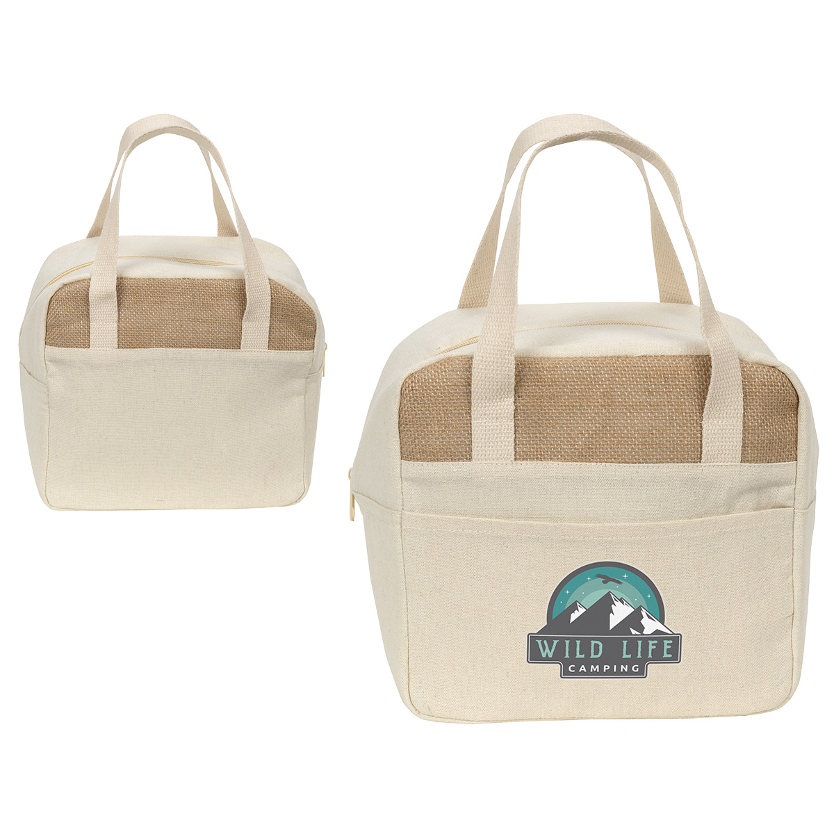 Picture of Savanna Jute & Recycled Cotton Cooler Bag