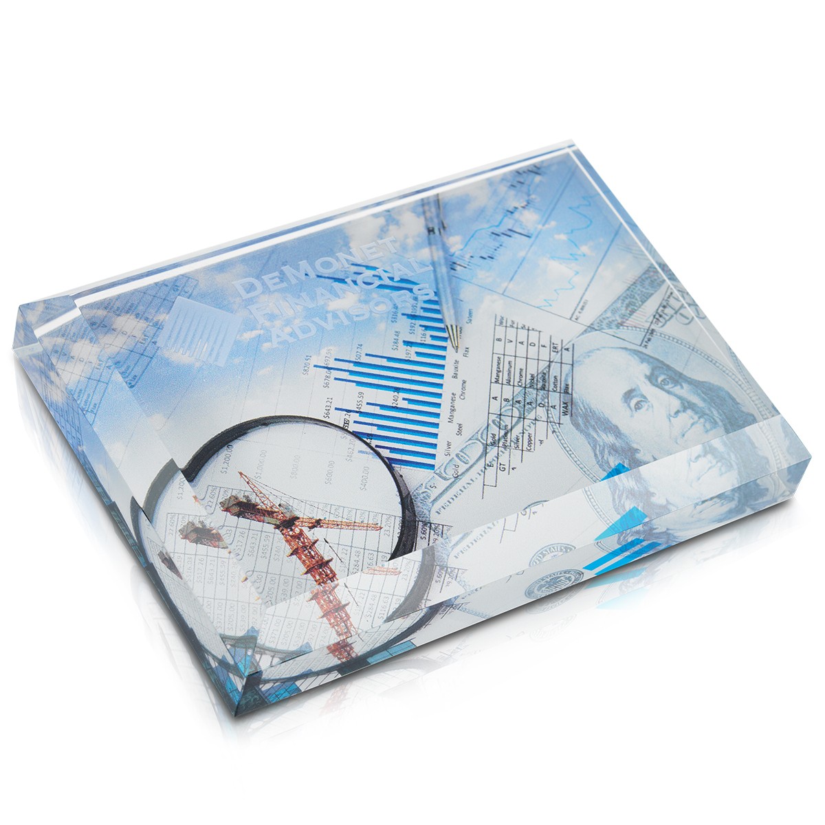 Picture of JAFFA® Business Card Paperweight
