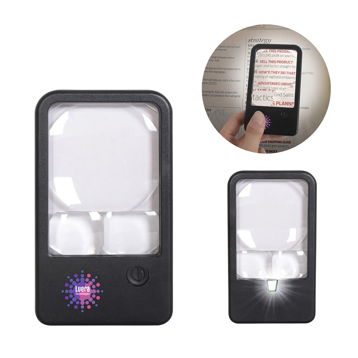 Picture of Best Buddy Tools ® Rechargeable LED Pocket Magnifier