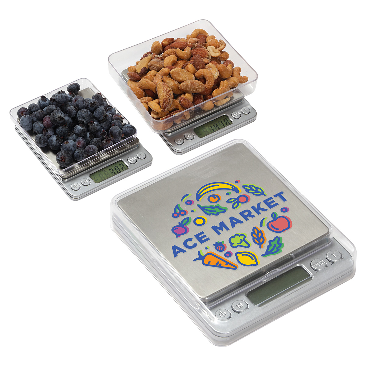 Picture of Easy Measure Digital Kitchen Scale with Food Tray
