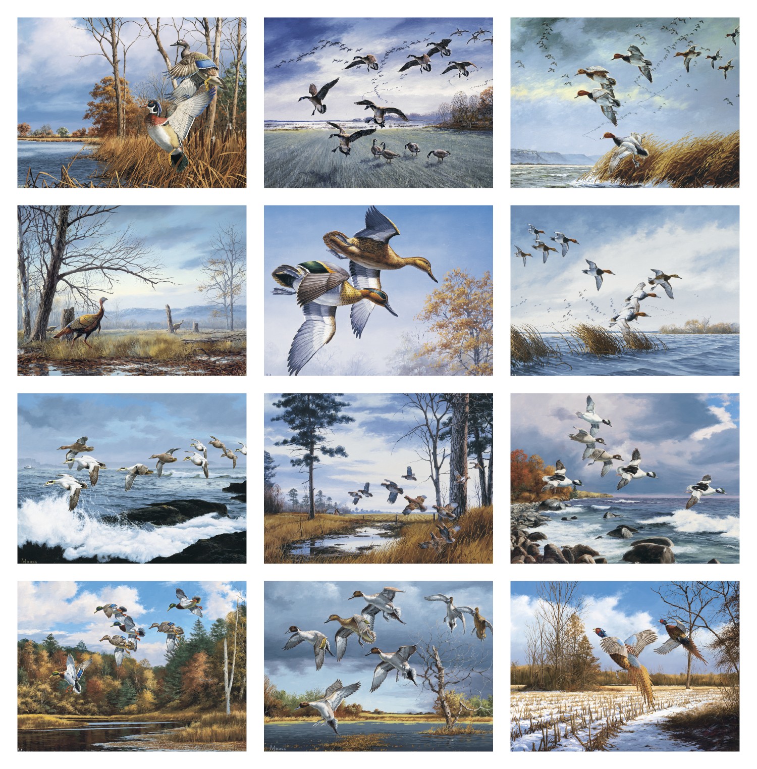 Picture of HotLine® Products Maass Wildfowl® Executive Calendar