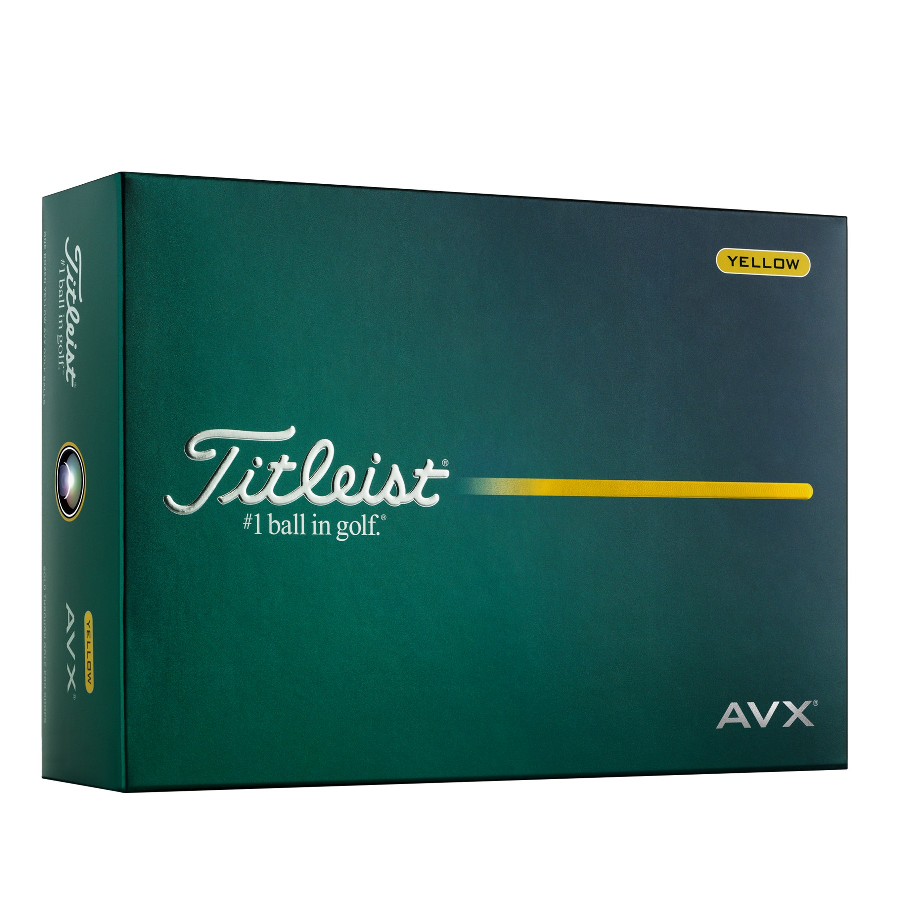 Picture of Titleist® AVX® Yellow Golf Ball Std Serv
