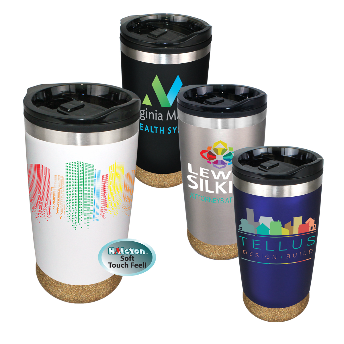 Picture of 20 Oz. Halcyon® Cork Bottom Tumbler (Full Color Digital)