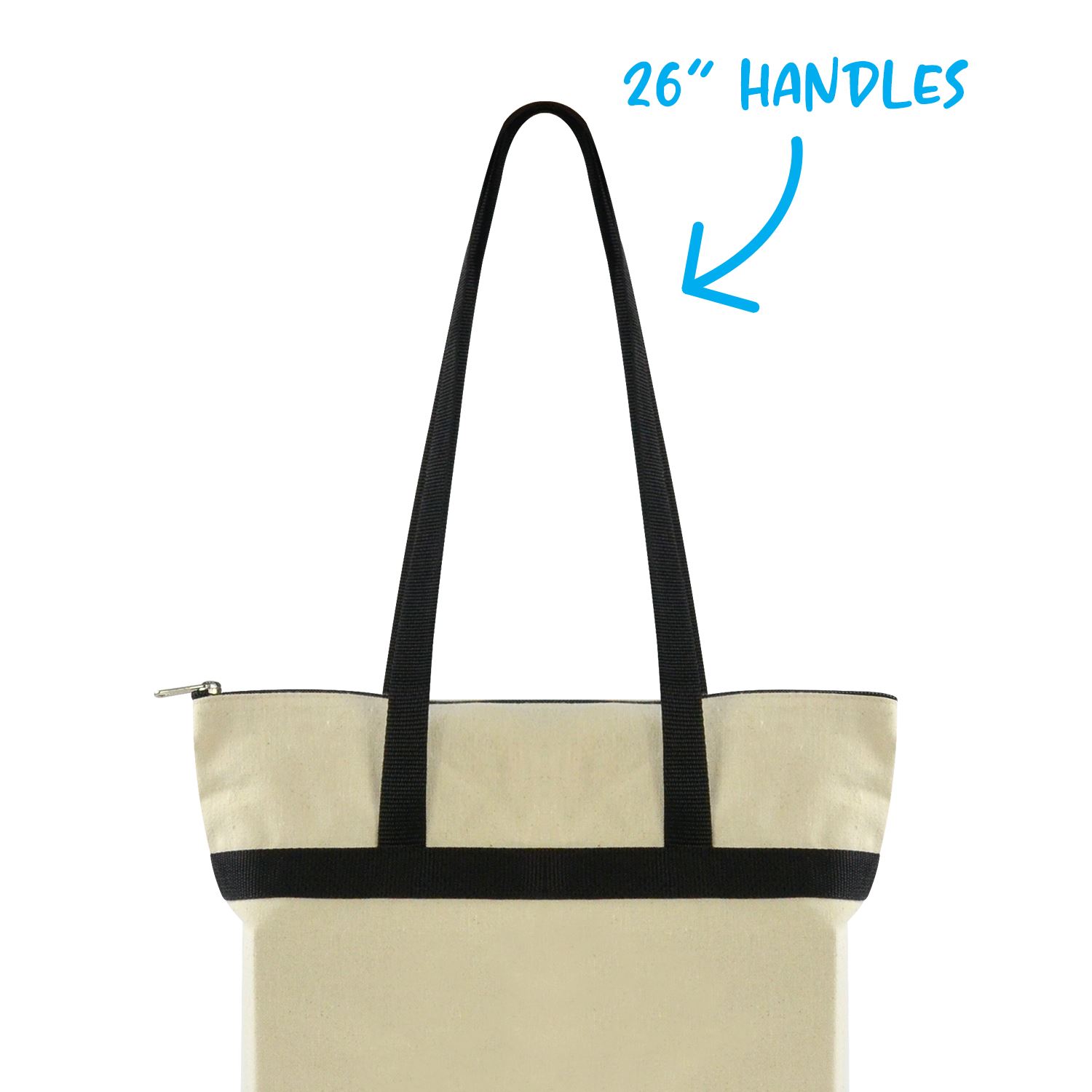 Picture of Made-to-Order Zippered Tote