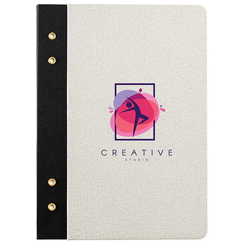 Picture of Executive FSC® Journal with Textured Grommet Spine